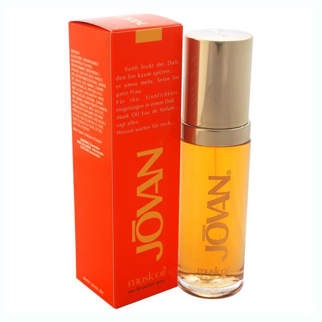 Jovan Musk Oil Perfume for Women & Men - Long Lasting Fragrance Oil Roll On - Romantic Date Night & Everyday Wear