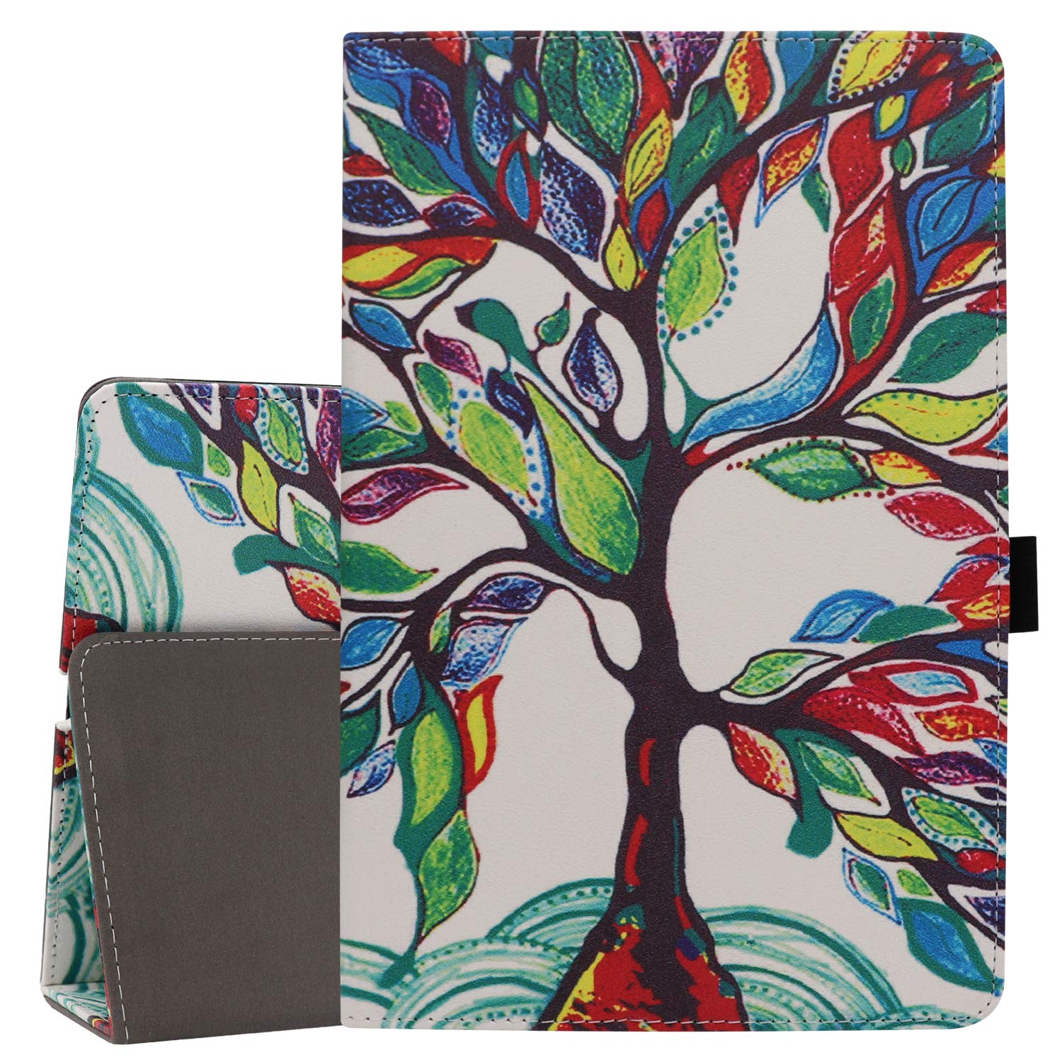 Premium SlimBook PU Leather Folio Stand Case Cover for Samsung Galaxy Tab S5e (SM-T720/SM-T725) - Auto Sleep/Wake, Pencil Holder - Perfect for Work, Travel & Home Office Use