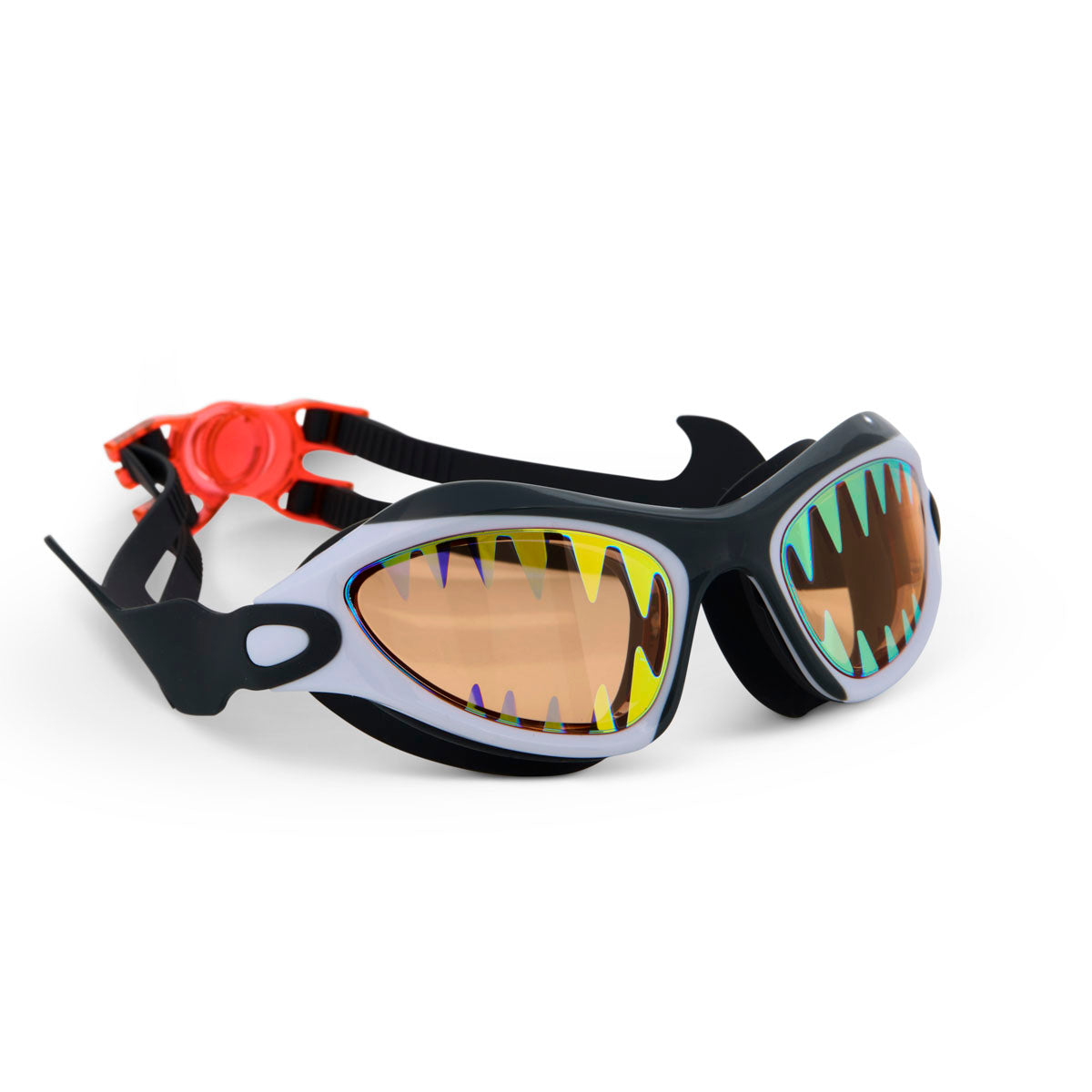 Megamouth Shark Swim Goggles - Anti-Fog & UV Protection Swimming Goggles for Adults & Kids - Perfect for Pool, Beach & Competitive Swimming