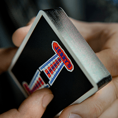 Jerry's Nuggets Playing Cards - Black Gilded Vintage Style Poker Deck for Magic Tricks, Cardistry & Collectors | Premium Casino & Home Game Nights