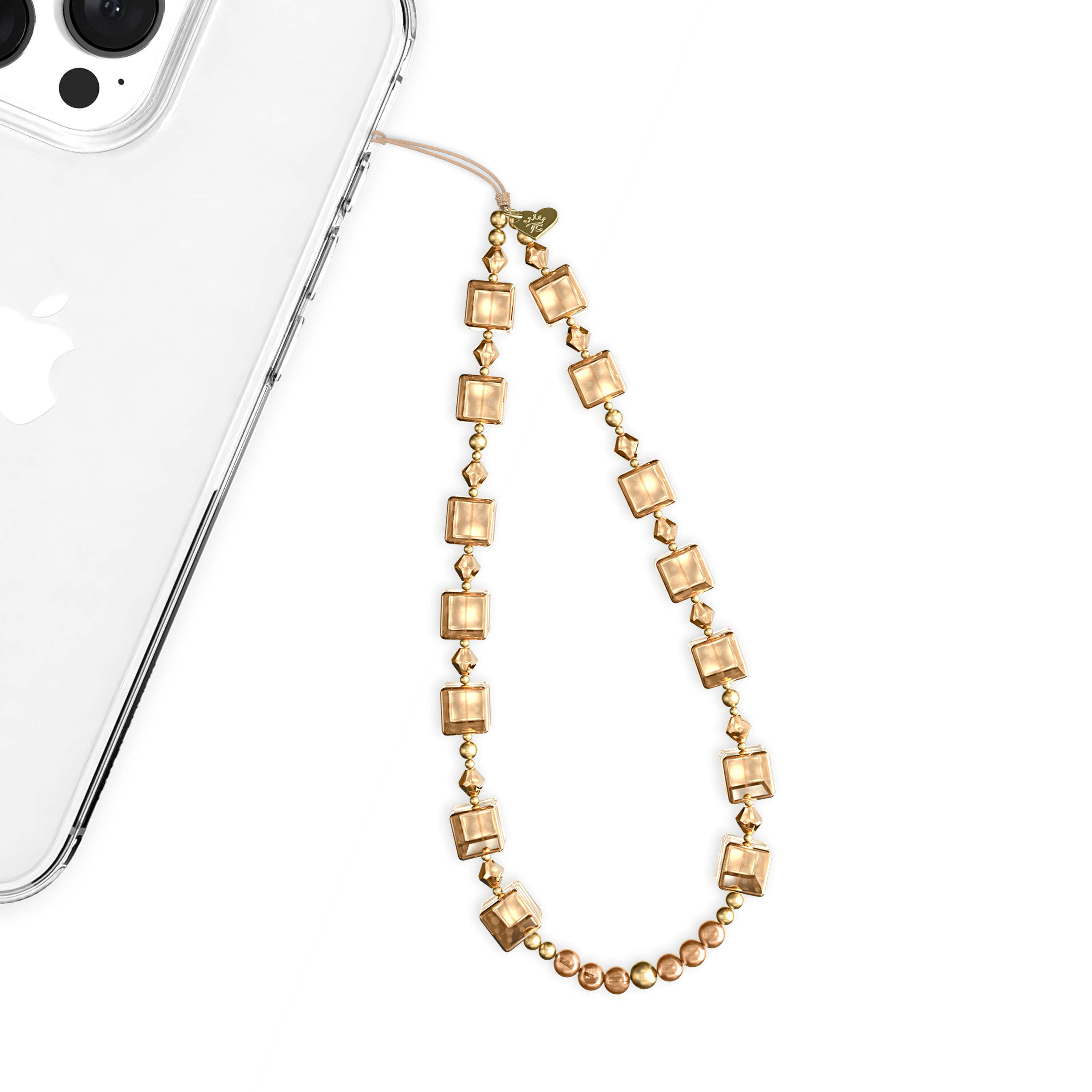 Nude Cube Phone Charm - Stylish & Minimalist Phone Accessory for iPhone & Android | Perfect for Everyday Use, Gifts & Personalization
