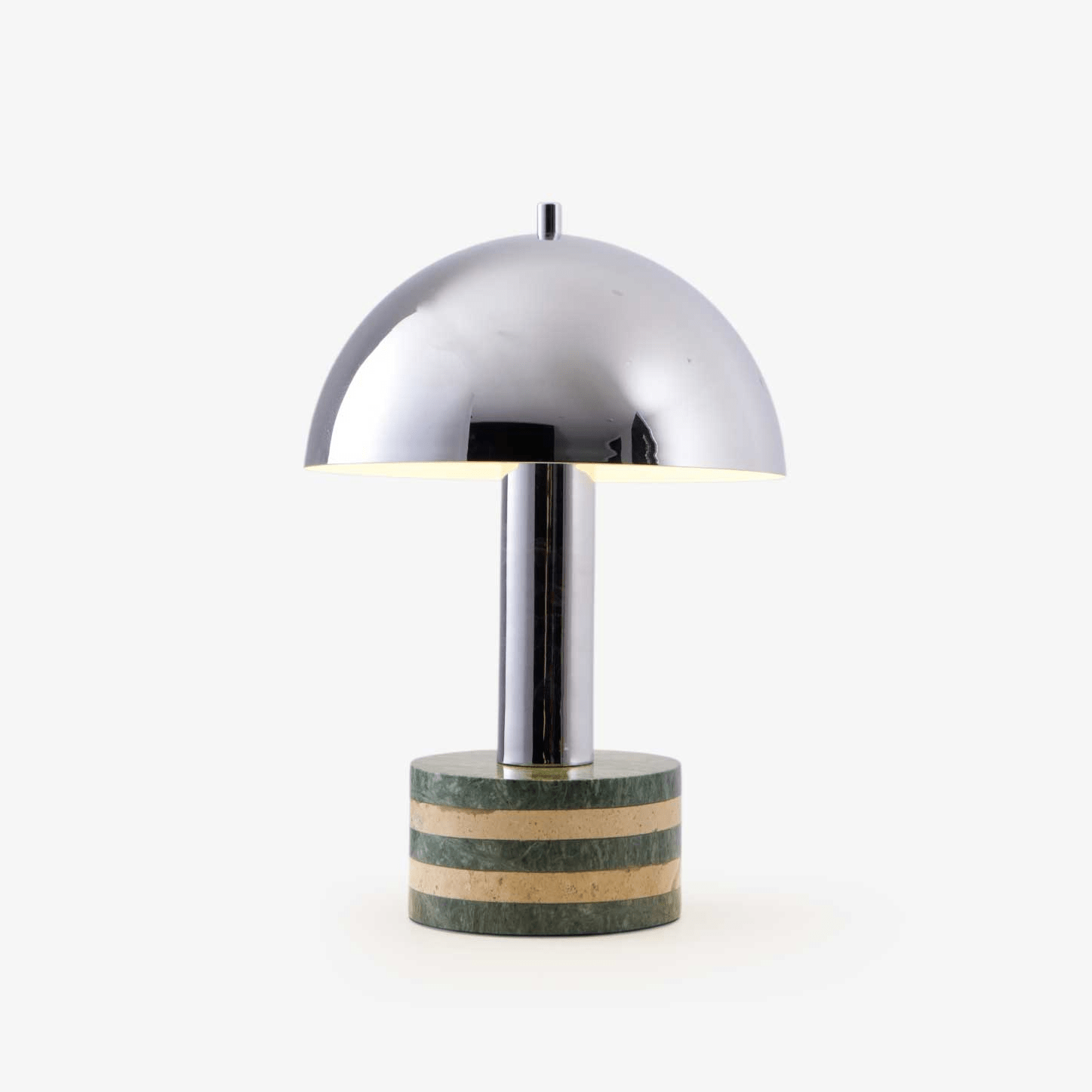 Luno Modern Chrome Table Lamp - Adjustable LED Desk Light for Home Office, Bedroom & Living Room - Stylish Reading & Task Lighting