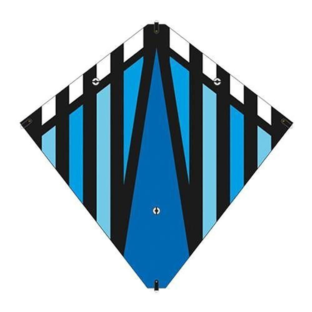 Stunt Diamond Kite - Single Line Blue Kite for Outdoor Fun | Perfect for Beach, Park & Backyard Flying