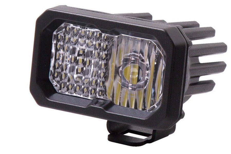 Diode Dynamics Stage Series White Pro Standard LED Light Combo ABL Single - High-Performance Lighting for Cars, Trucks & Off-Road Vehicles
