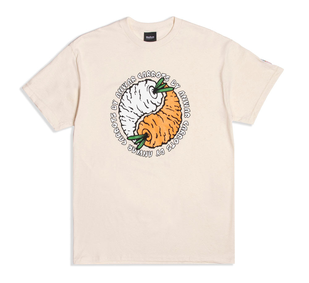 Carrot Yang Graphic T-Shirt - Soft Cotton Tee for Men & Women - Perfect for Casual Wear, Street Style & Everyday Outfits