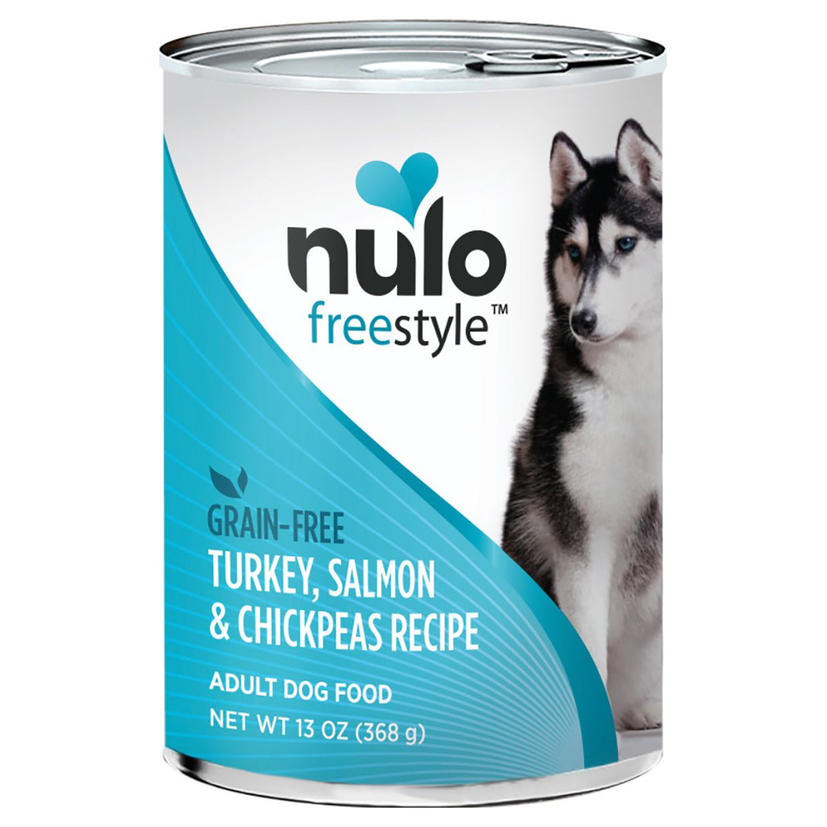 Nulo FreeStyle Grain-Free Turkey, Salmon & Chickpeas Canned Dog Food - High Protein Wet Food for Adult Dogs, Perfect for Sensitive Stomachs & Allergies - Great for Mealtime, Training Treats & Travel Feeding