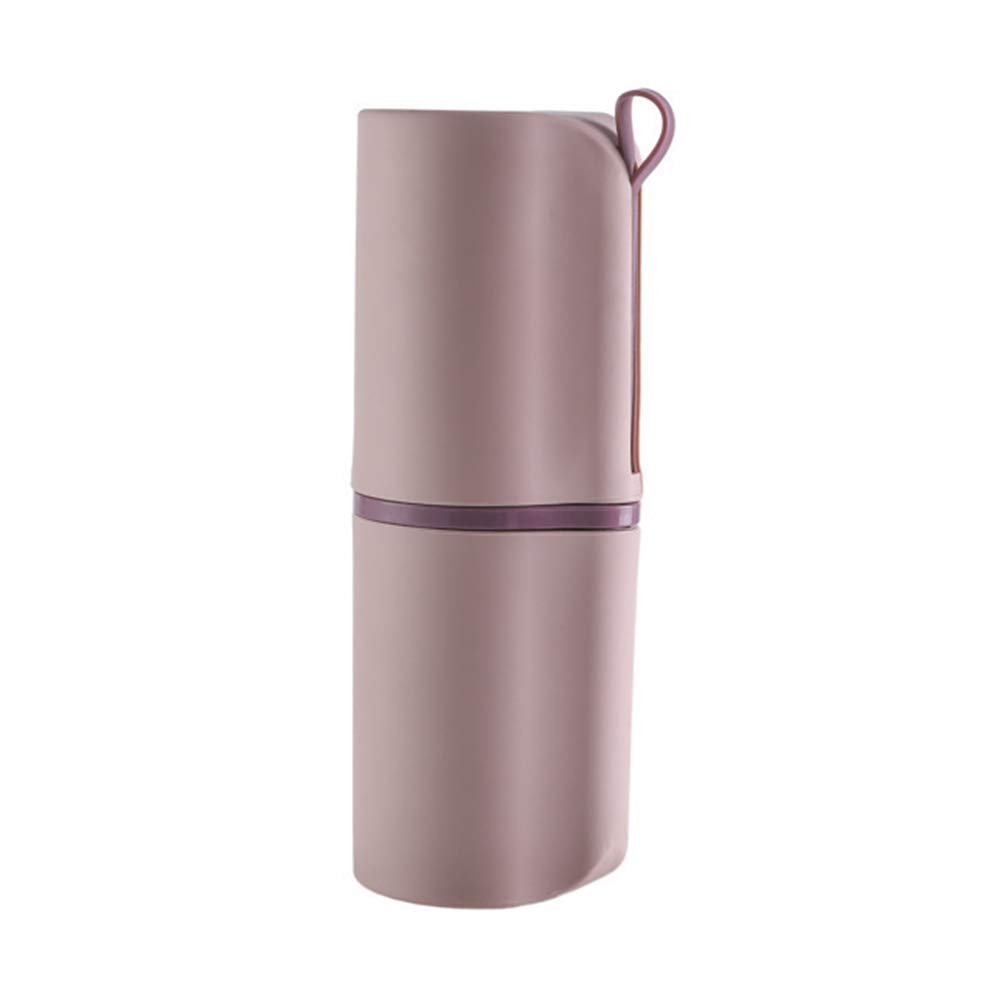 Portable Travel Toothbrush Holder with Storage Box - Multifunctional Toothbrush Cup for Home & Travel - Perfect for Camping, Gym, and Daily Use