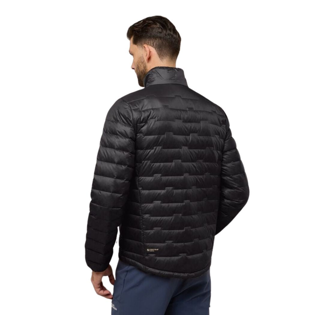 Jack Wolfskin Men's Down Jacket - Lightweight Warm Winter Coat for Outdoor Activities, Hiking & Travel