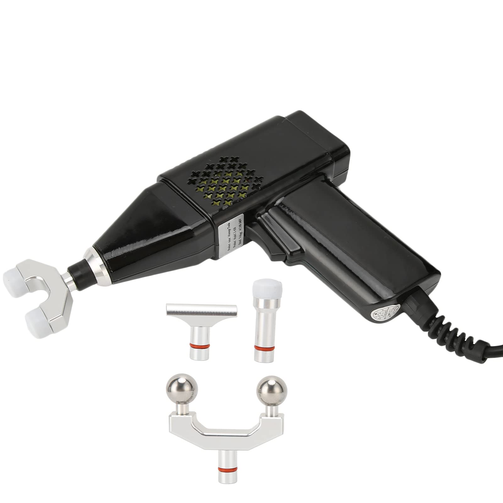 Electric Spinal Chiropractor - Powerful Cooling Fan Massager for Spine Alignment, Scoliosis Relief & Muscle Stimulation | Home & Office Pain Relief Therapy Device