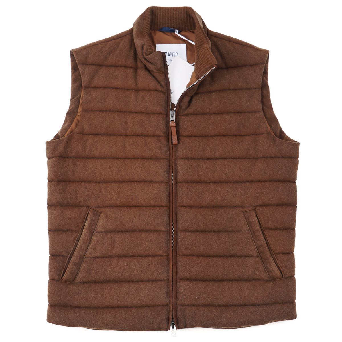 Luxury Quilted Cashmere Puffer Vest for Women - Warm Winter Layering Piece for Outdoor Activities & Fashion Styling