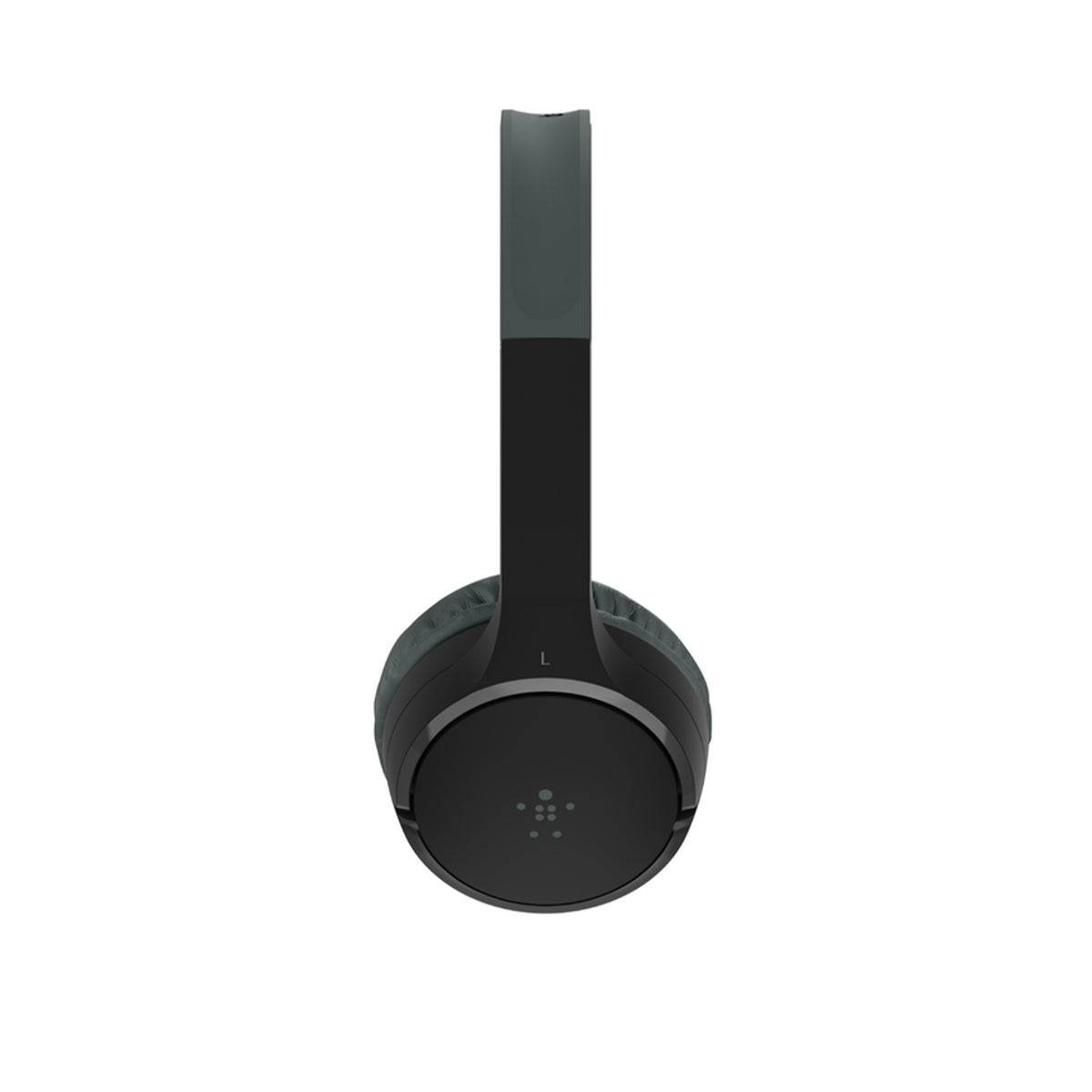 Belkin SoundForm Mini Kids Wireless Headphones - Bluetooth Headset for Children, Comfortable & Safe Earphones with Volume Limiter - Perfect for Online Classes, Travel & Home Learning (Black)