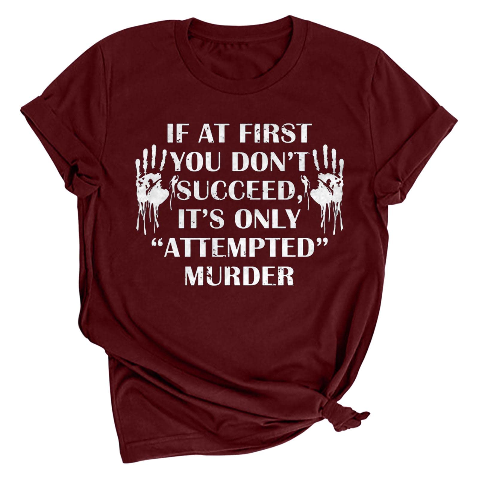Funny Saying Women's T-Shirts - Cute Short Sleeve Round Neck Tee with Letter Print for Summer | Perfect for Casual Outings, Beach Trips & Girlfriend Gifts