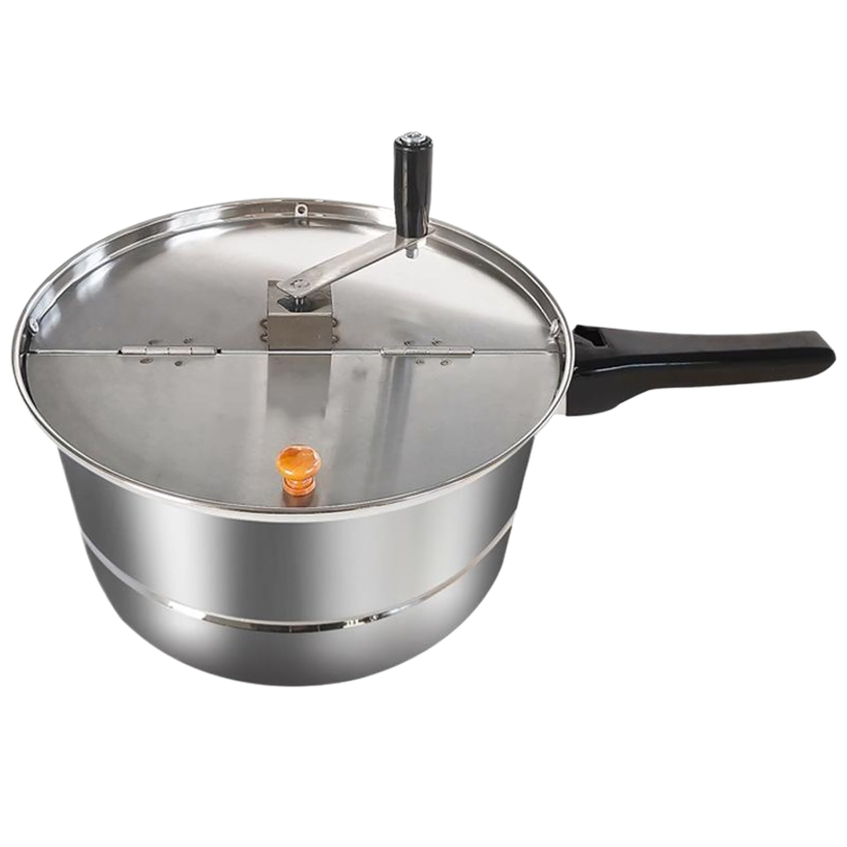 Hyperu Popcorn Maker Machine - Stirring Popcorn Popper for Home Theater, Movie Nights & Parties - Perfect for Family Snacks & Entertainment