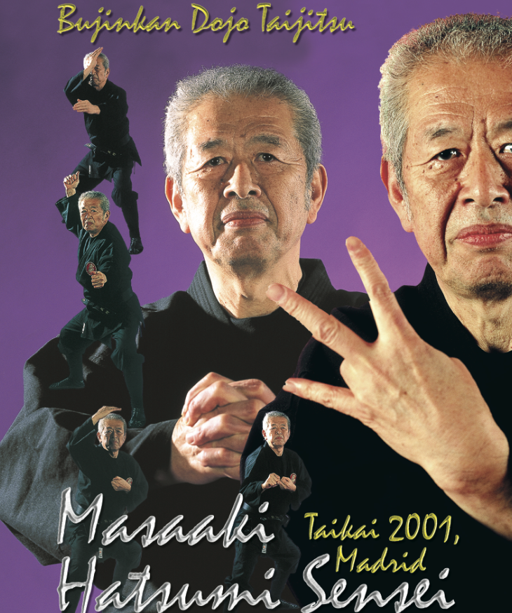 Bujinkan Taijutsu Taikai Spain 2001 Vol 2 DVD - Masaaki Hatsumi Training Video - Learn Ninjutsu Techniques for Self-Defense & Martial Arts Practice