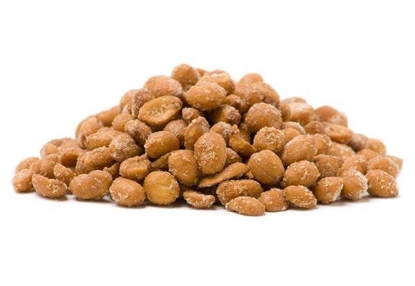 Honey Roasted Peanuts - Crunchy & Delicious Snack for Parties, Hiking & Healthy On-the-Go Nutrition | Gluten-Free & Non-GMO | Bulk Pack 16oz