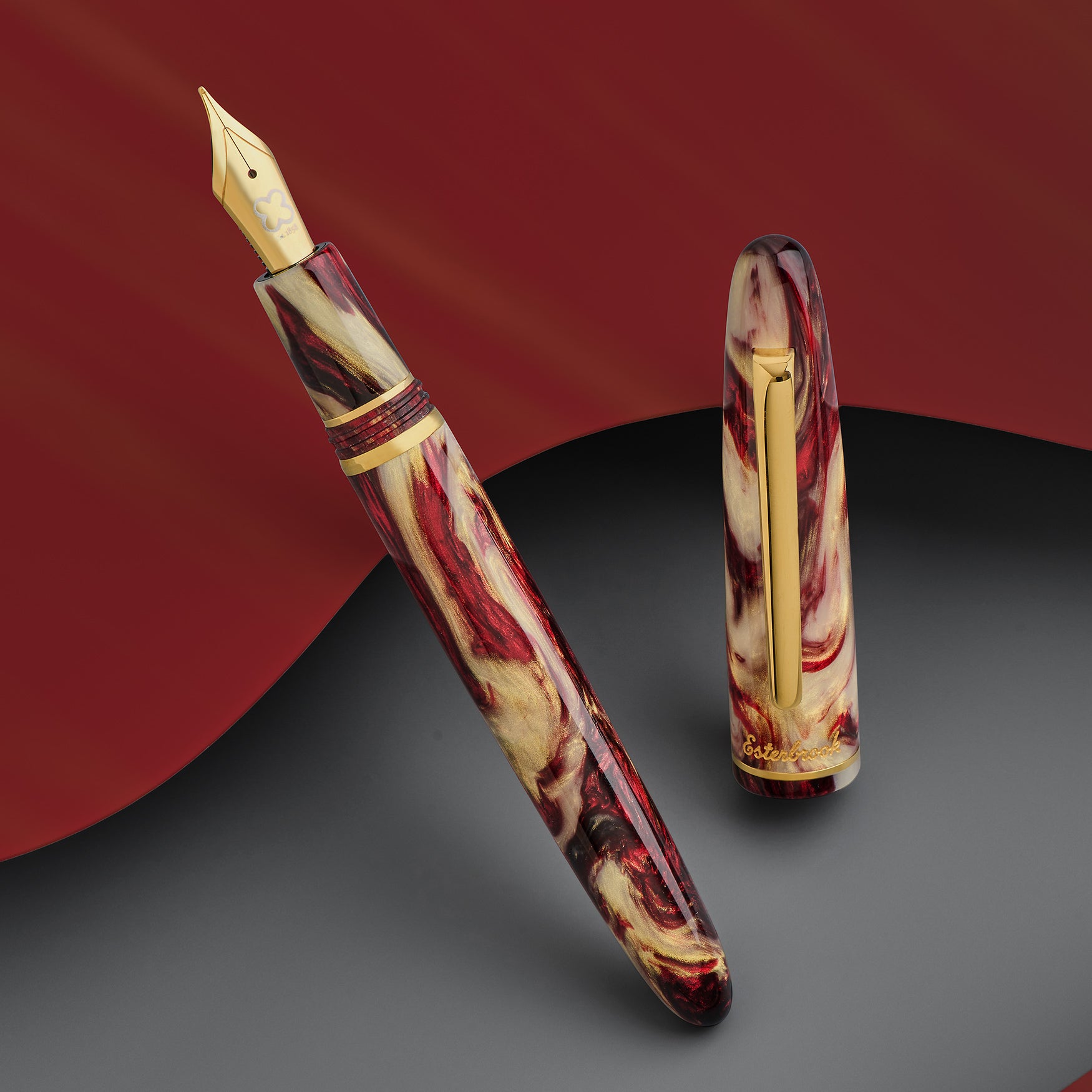 Esterbrook Estie Fountain Pen - King of the Night Luxury Writing Instrument | Premium Nib for Smooth Writing | Perfect for Calligraphy, Journaling & Gift Giving