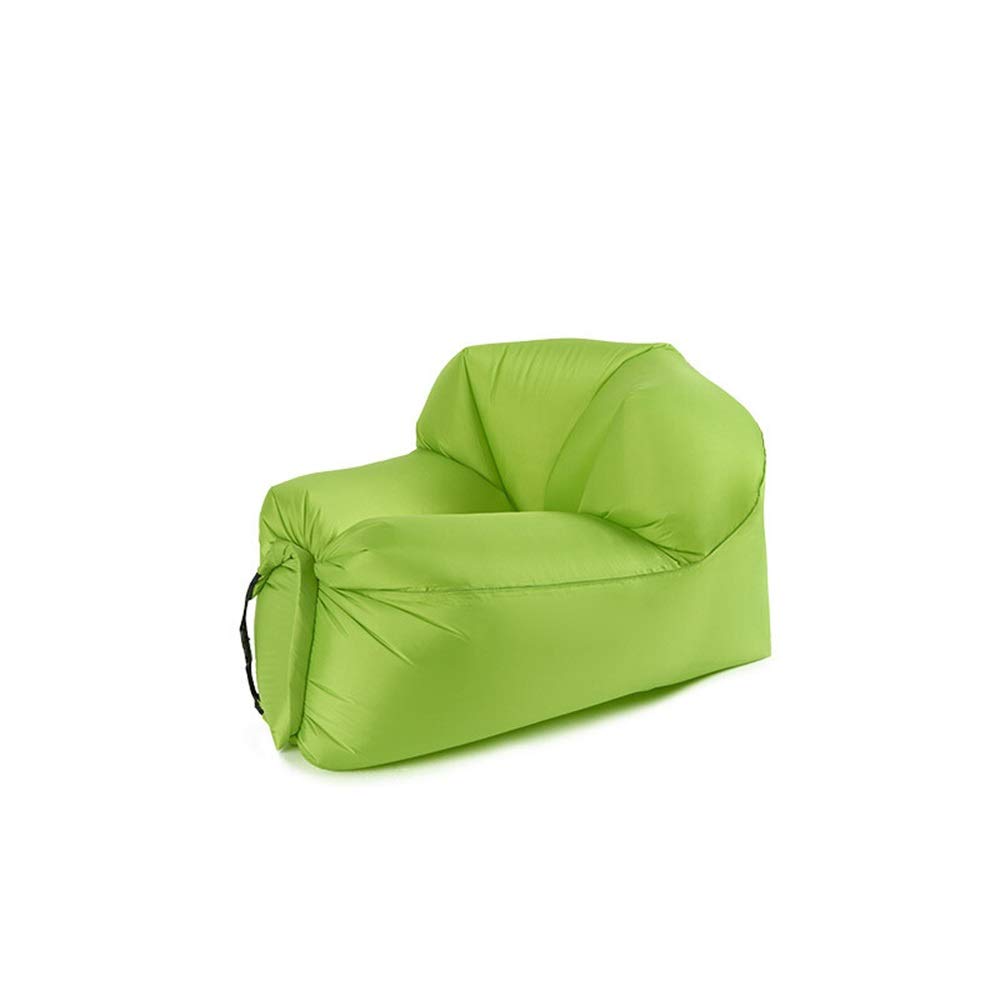 **Luyiyi Inflatable Sofa for Adults & Kids - Portable Outdoor Travel Air Bed, Lightweight & Compact for Beach, Camping, Picnic (Green, Size S)**