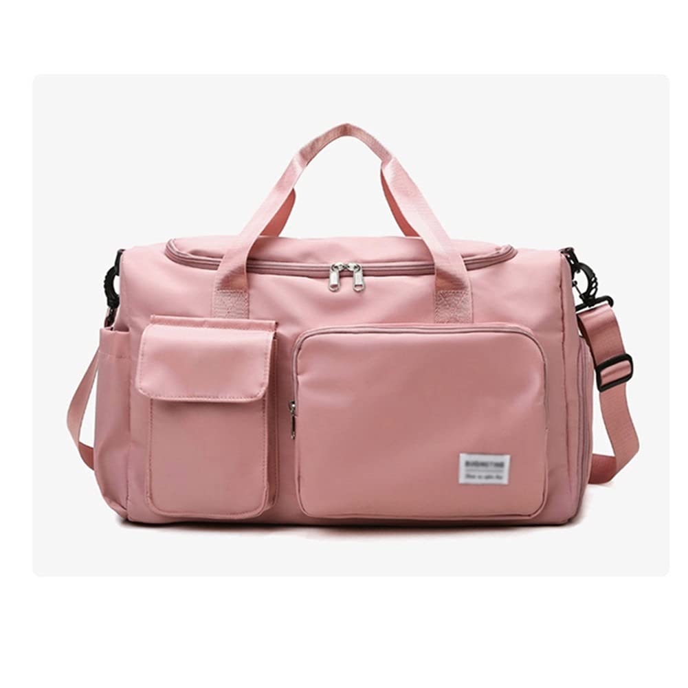 XIULAIQ Women's Casual Nylon Travel Handbag - Multifunctional Wet/Dry Separation with Shoe Compartment - Large Sports & Gym Duffle Bag for Travel, Workout, Beach & Weekend Getaways