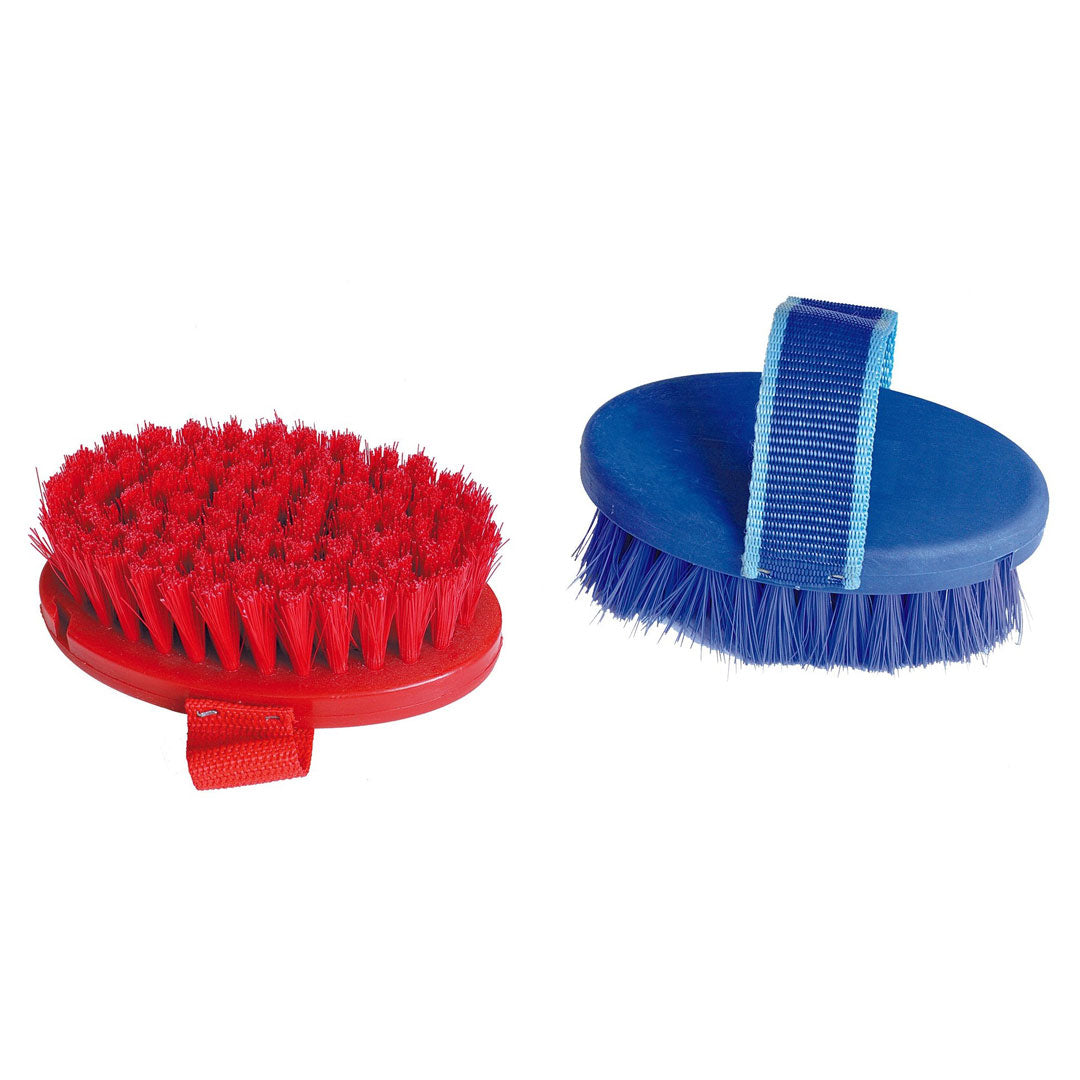 TuffRider Horse Grooming Body Brush - Soft Bristles for Gentle Cleaning & Shine - Perfect for Daily Horse Care & Show Prep