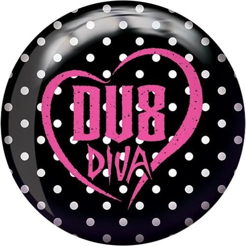 DV8 Diva Spare Bowling Ball - High Performance Reactive Resin for Hook Potential | Perfect for League Play, Tournaments & Practice Sessions