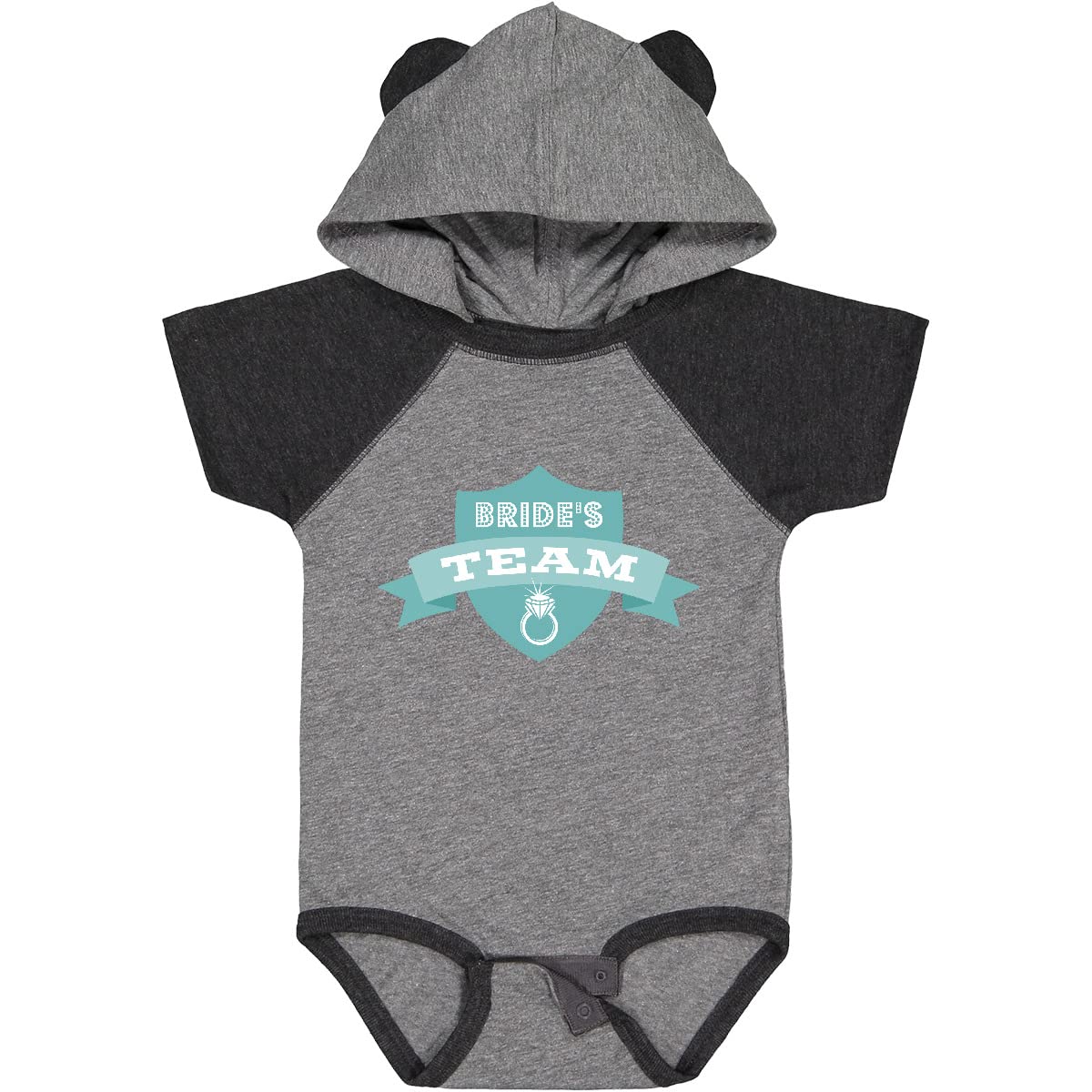 Inktastic Banner Bride's Team Baby Bodysuit - Cute Infant Onesie for Wedding Party, Bridal Shower & Baby Showers - Perfect for Newborns, Infants & Toddlers