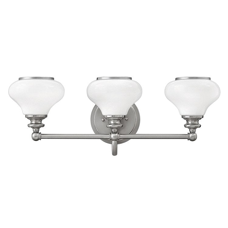 Ainsley 3-Light Bathroom Vanity Light Fixture - Modern LED Lighting for Bathroom, Powder Room & Dressing Area