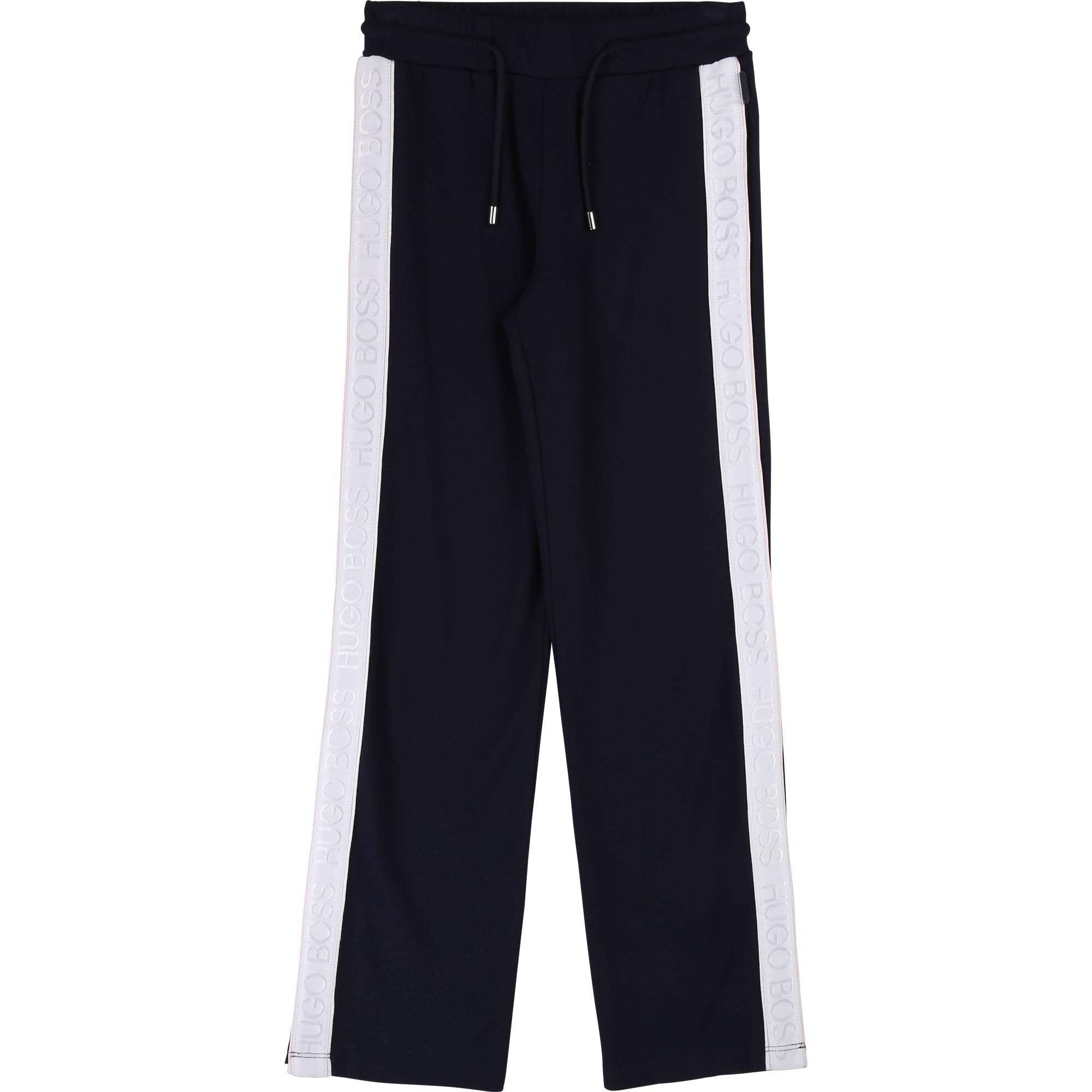 Hugo Boss Boys Navy Soft Sweatpants - Comfortable Cotton Joggers for Kids | Perfect for School, Play & Casual Wear