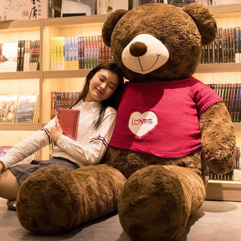 6.5ft Giant Stuffed Teddy Bear - Soft & Cuddly Large Plush Toy for Kids & Adults | Perfect for Gifts, Bedroom Decor, and Snuggling