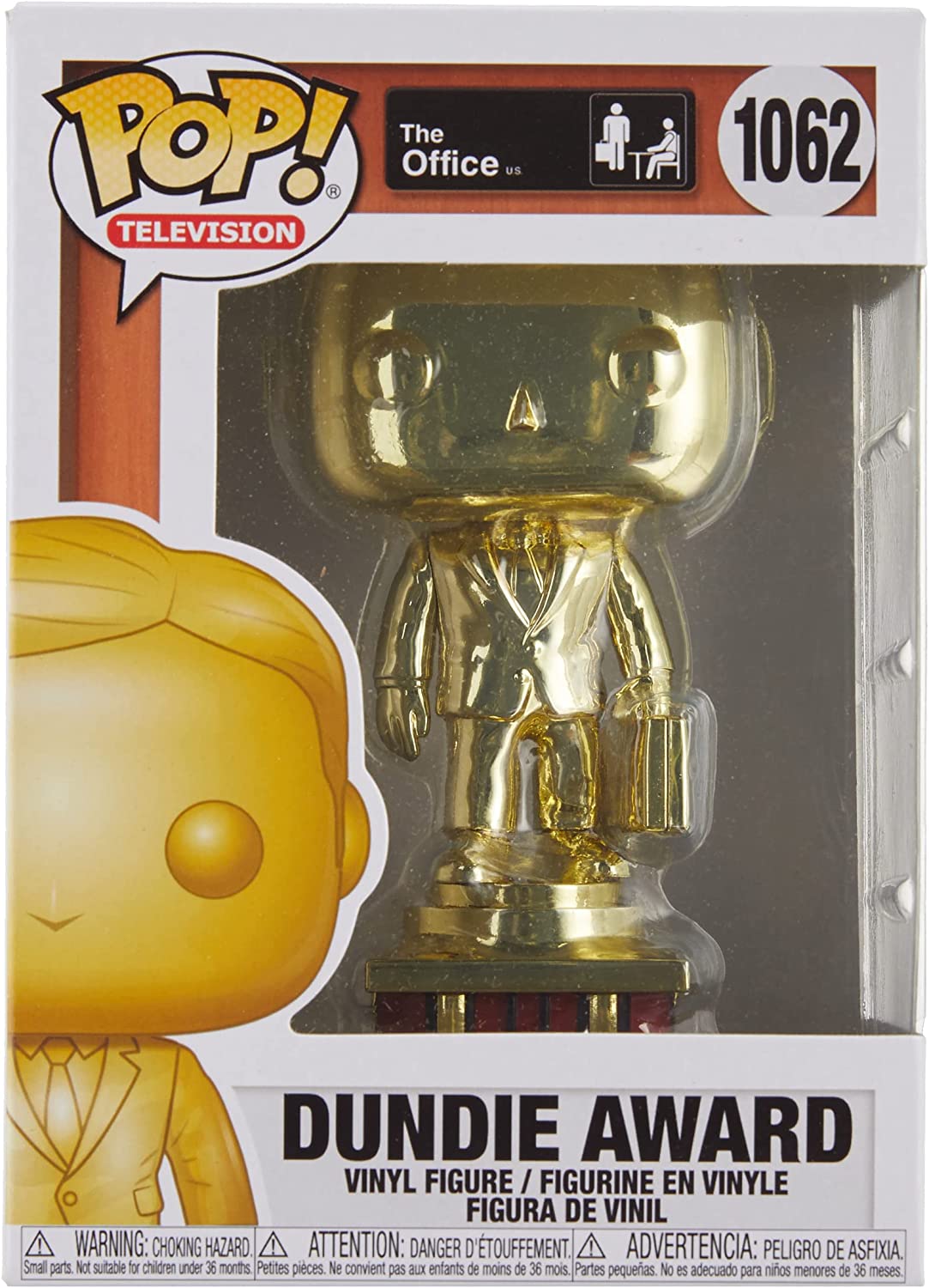 Funko Pop! The Office Dundie Award Collectible Vinyl Figure - Perfect for Fans, TV Show Merchandise & Office Decor
