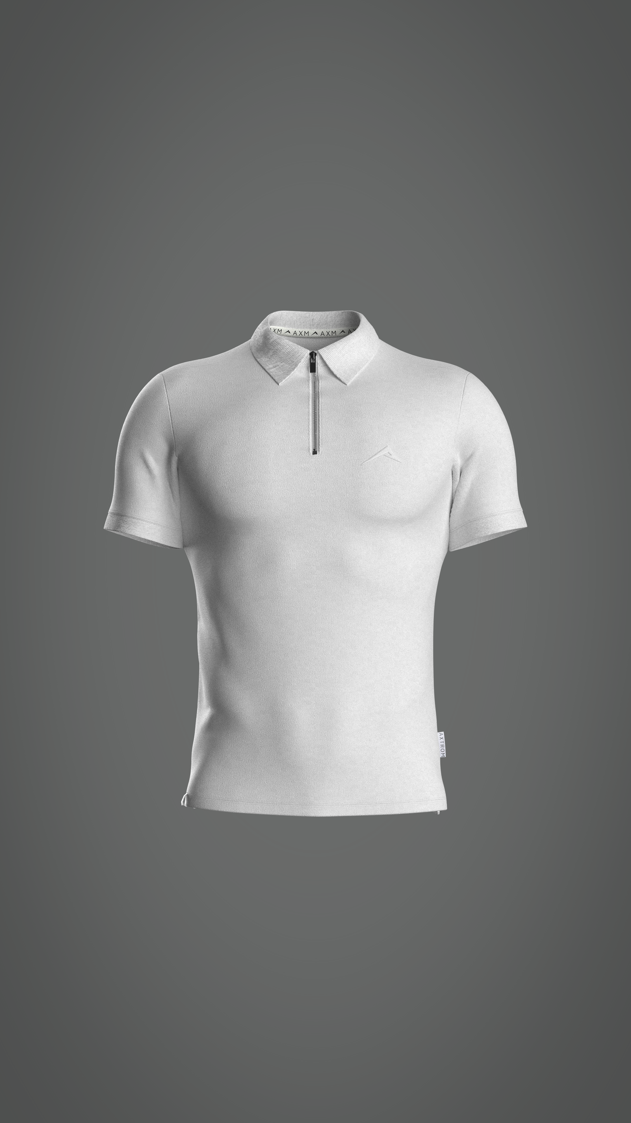 Men's Classic White Polo Shirt - Breathable Cotton Short Sleeve Casual Top for Golf, Work & Everyday Wear | Perfect for Summer Outfits & Business Casual Style