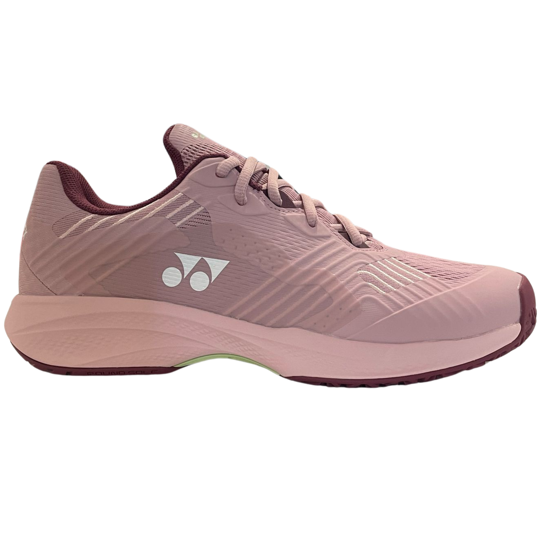 Yonex Sonicage All Court Power Cushion Women's Tennis Shoes - Smoke Pink | Lightweight Comfort for Competitive Play & Training
