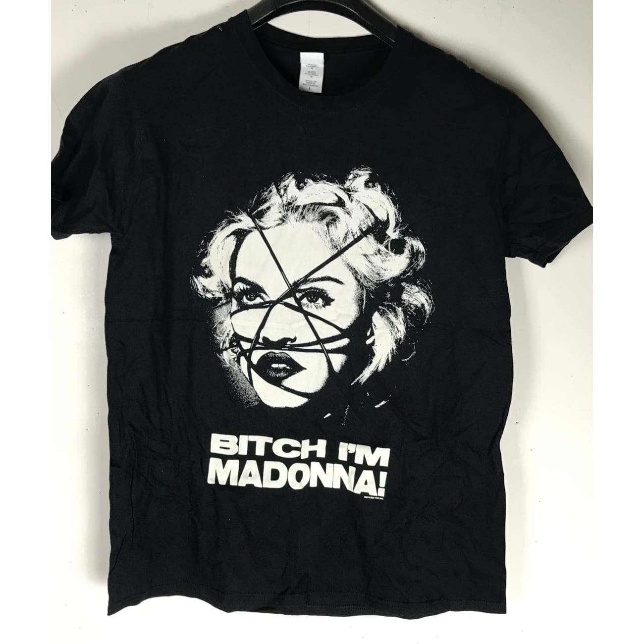 Madonna 'Bitch I'm Madonna!' 2015 Vintage Concert Tour T-Shirt - Perfect for Fans, Music Lovers & Retro Fashion