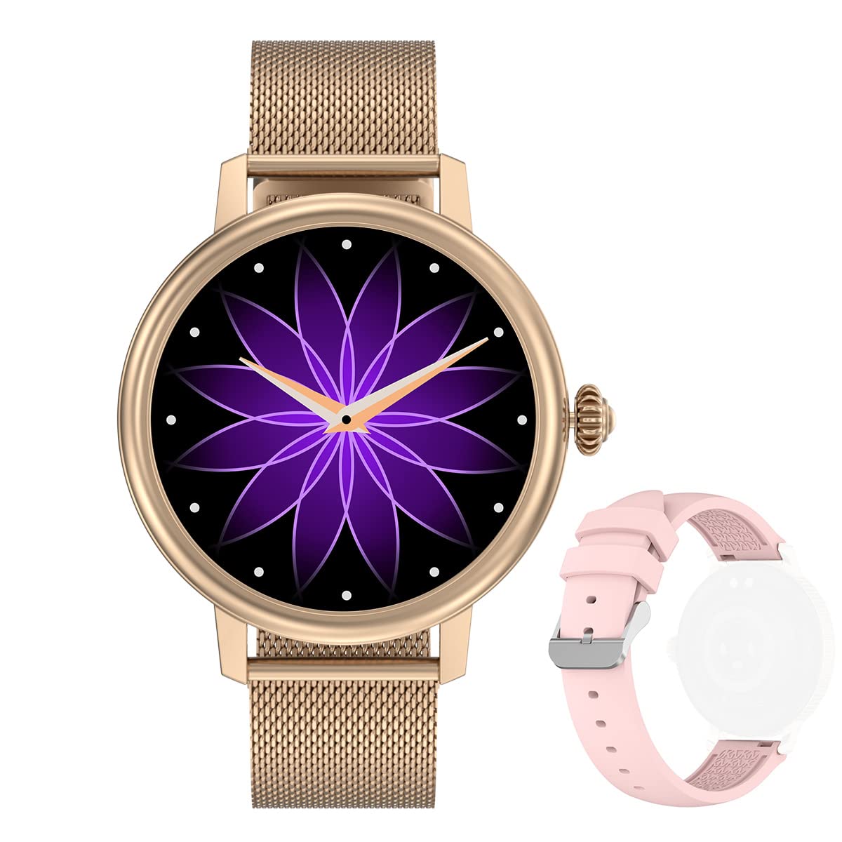 DECWIN Women's Smartwatch - Fitness Tracker with Heart Rate, Sleep & Blood Oxygen Monitor, 1.19
