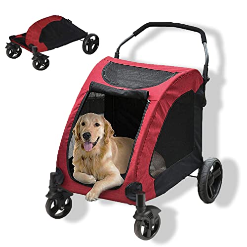 Uyoyous Foldable Pet Stroller - 25×31