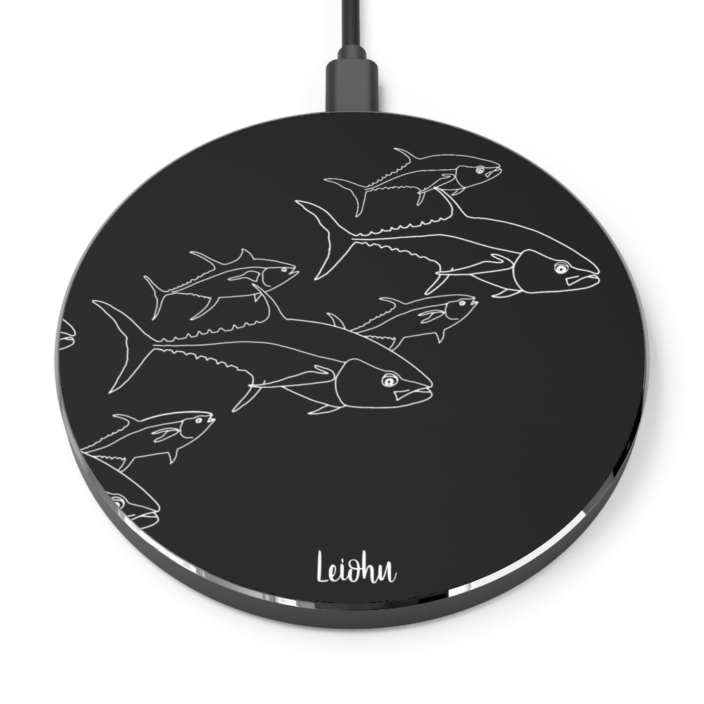 Da Hammah Fast Wireless Charger - 15W Qi-Certified Charging Pad for iPhone, Samsung, AirPods & More | Perfect for Home, Office & Nightstand Charging