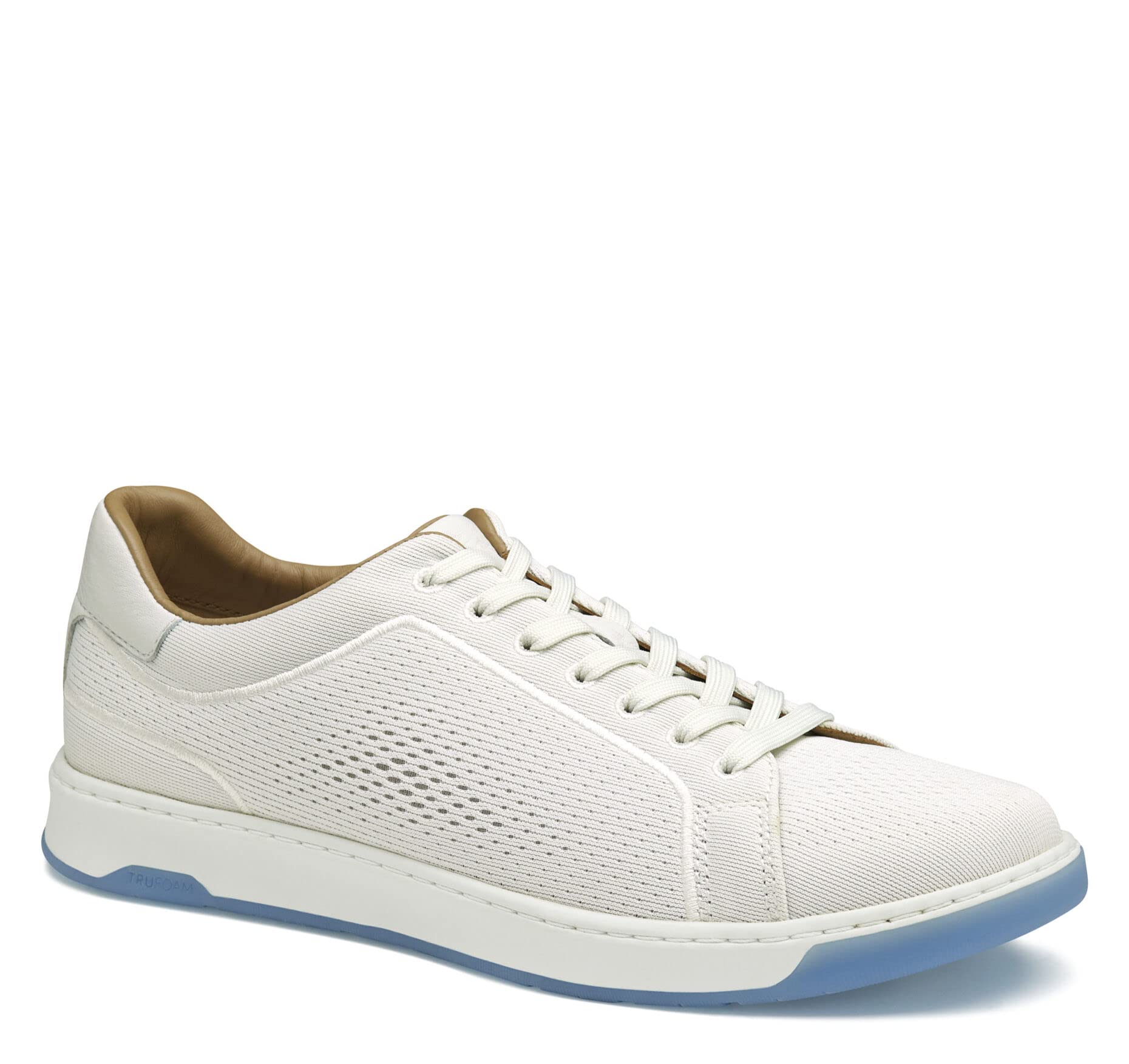 Johnston & Murphy Men’s Daxton Knit Lace-Up Sneakers - Comfortable Walking Shoes with TRUFOAM Cushioned Footbed & Durable Rubber Sole | Casual Shoes for Men, Breathable Knit Design | Perfect for Daily Wear, Office, and Light Outdoor Activities