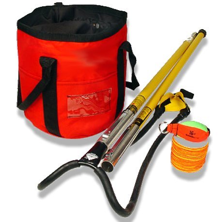 DRIS Dive Gear Rescue Sling Shot - Professional Underwater Rescue Tool for Scuba Diving & Spearfishing | Emergency Assistance & Marine Safety Equipment