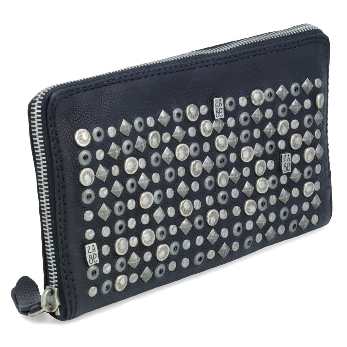 A.S.98 Hugh Genuine Leather Wallet for Women - Slim RFID Blocking Bifold Wallet with Card Slots - Perfect for Everyday Use, Travel & Gift Giving