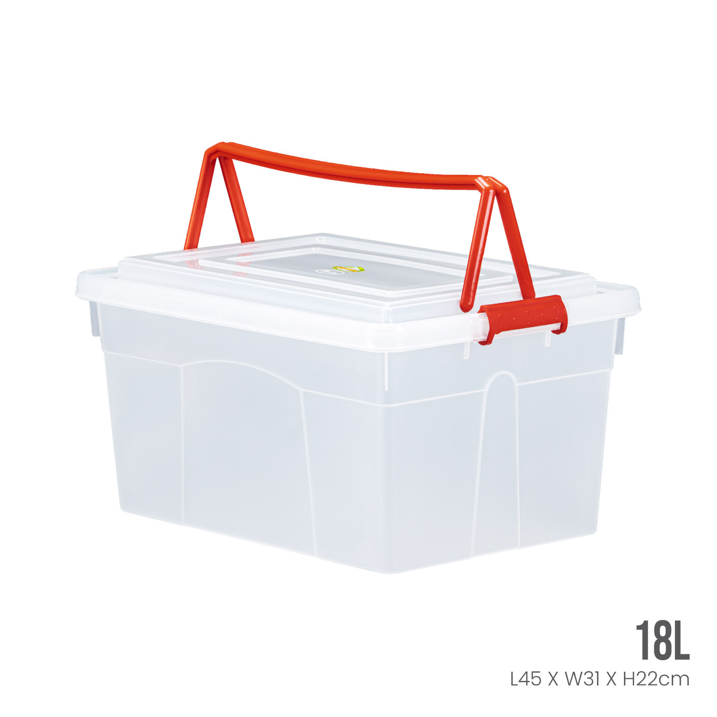 JIEPIN HANDY BOX (NO.2) (9506) - Portable Storage Organizer for Office, Home & Travel | Compact Plastic Box for Stationery, Crafts & Small Items
