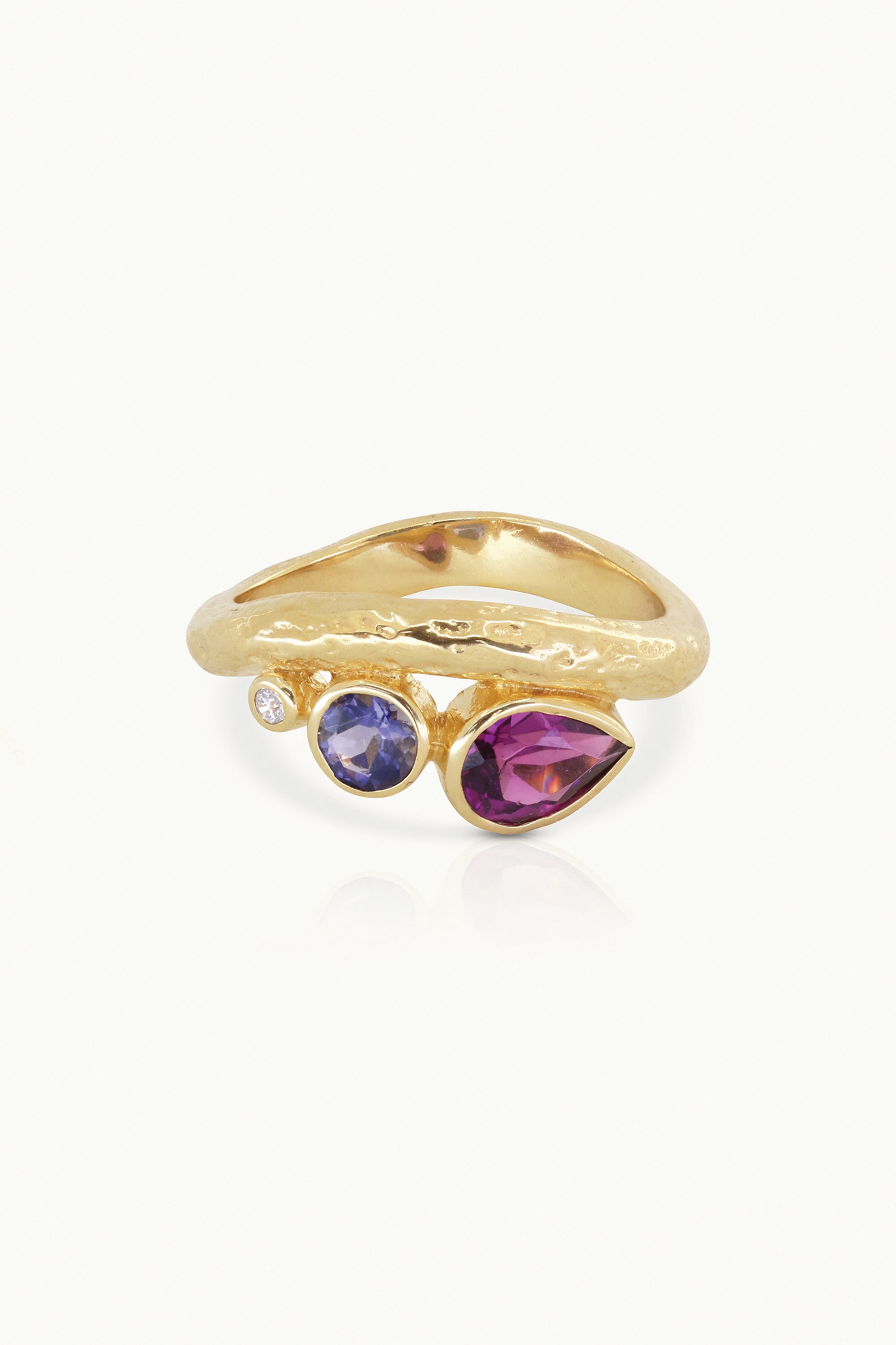 Sorrento Gold Ring for Women - 14K Solid Gold Minimalist Ring - Elegant & Dainty Jewelry for Everyday Wear, Gift, or Special Occasions