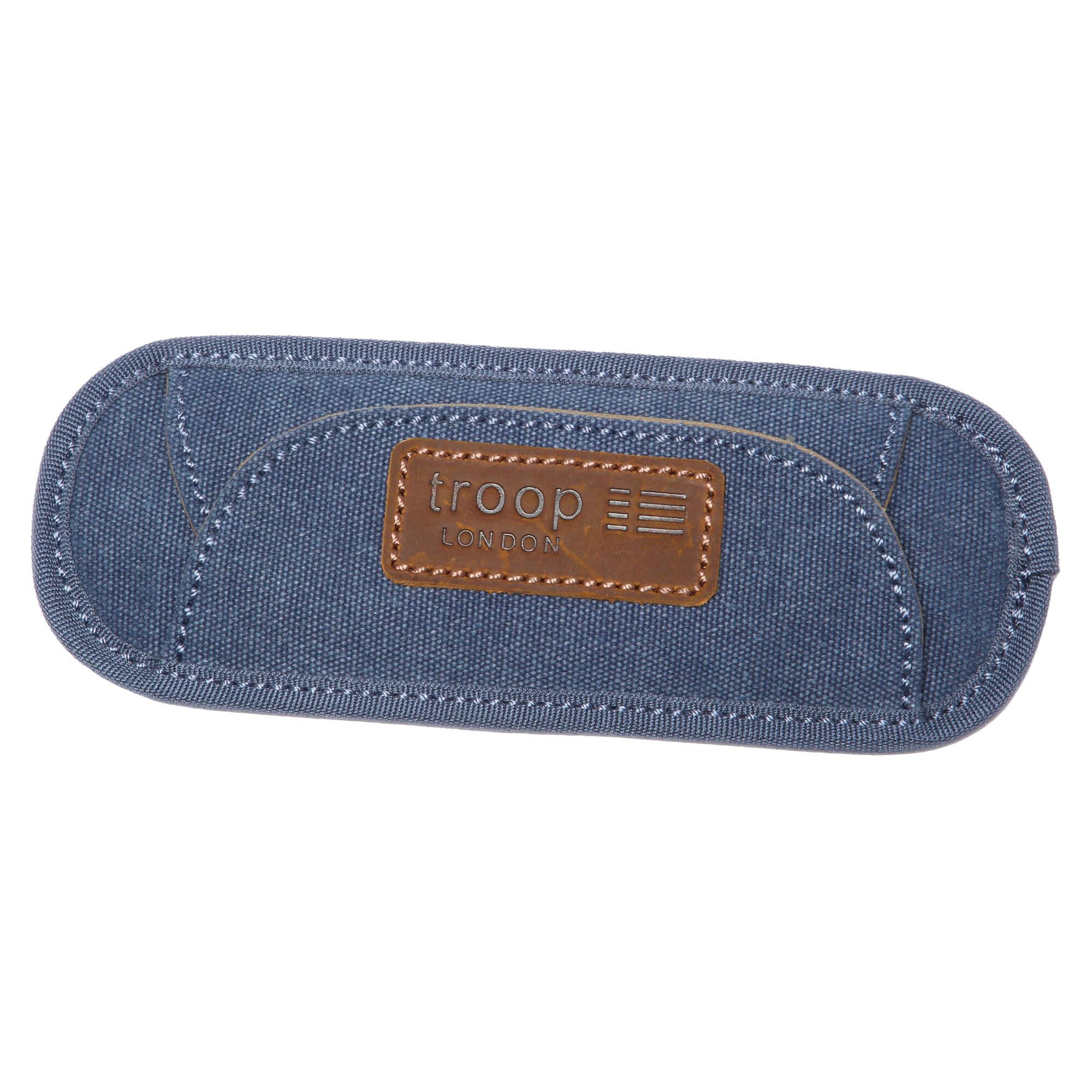 Troop London Detachable Canvas Shoulder Pad - Adjustable Comfort for Jackets & Coats | Perfect for Business, Travel & Everyday Wear
