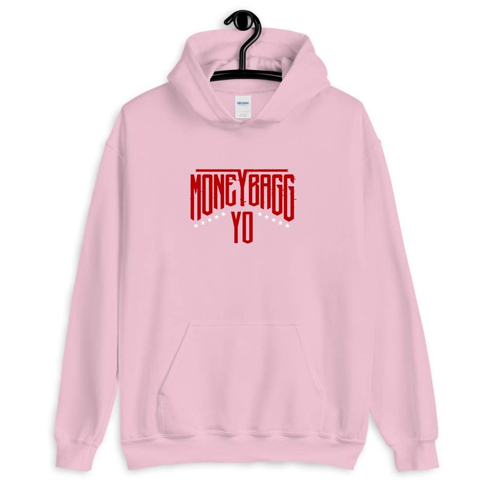 Moneyyy Merch Logo T-Shirt - Youth & Adult Unisex T-Shirts - Birthday Gift Ideas - Long Sleeve & Hoodie Options - Pink Crewneck Sweatshirt for Casual Wear, Family Outfits and Gift Giving