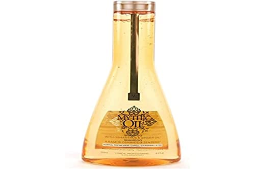 L'Oreal Professional Mythic Oil Shampoo 8.5 oz - Nourishing & Hydrating Hair Care for Dry & Damaged Hair - Salon Quality Shampoo for Smooth & Shiny Hair - Perfect for Daily Use & Color-Treated Hair