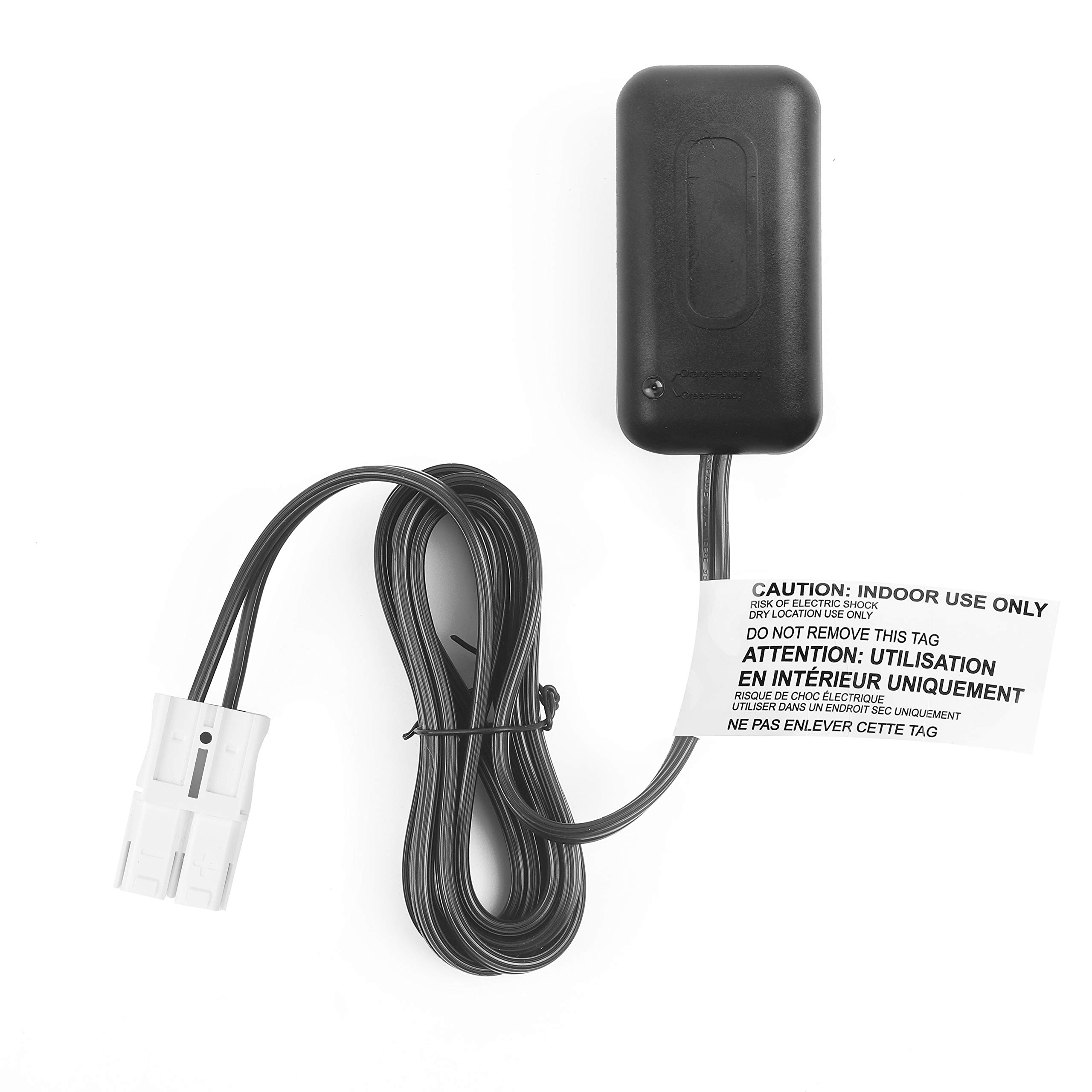 12V Kids Ride On Car Charger with White Plug - 12 Volt Battery Charger for Rollplay GMC Truck, Mercedes Coupe, Storm UTV, Walmart Ride On Toys - Perfect for Outdoor Play, Birthday Gifts & Family Fun