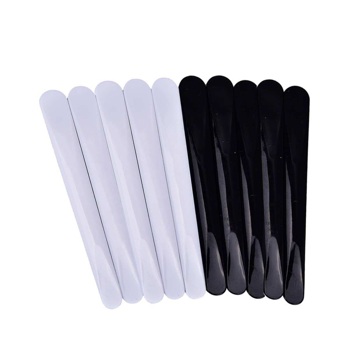 FOMIYES 20-Piece Mini Makeup Spatula Set - Plastic Skincare Tools for Creams, Serums & Beauty Products | Perfect for DIY Skincare, Makeup Application & Salon Use