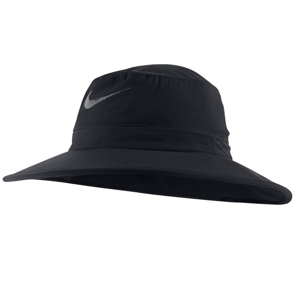 Nike Golf Sun Protection Bucket Hat for Men & Women - UPF 50+ UV Protection, Adjustable Fit, Breathable Fabric (Black/Anthracite, S/M) - Perfect for Golfing, Hiking, Beach & Outdoor Activities