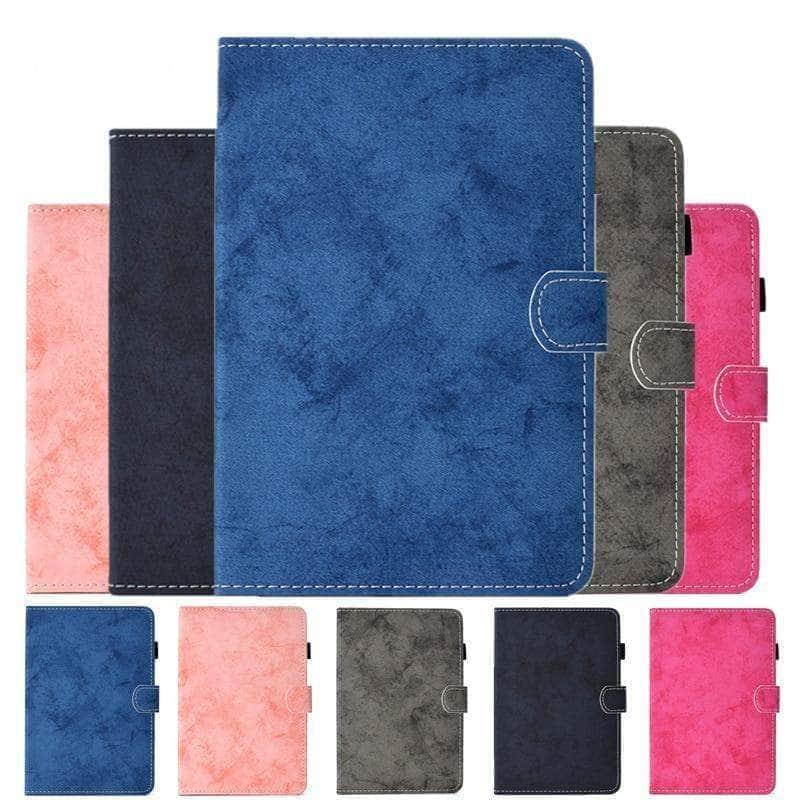 iPad Air 5 (2022) Protective Leather Stand Case with Multi-Angle Viewing - Perfect for Business Meetings, Travel & Home Office Use