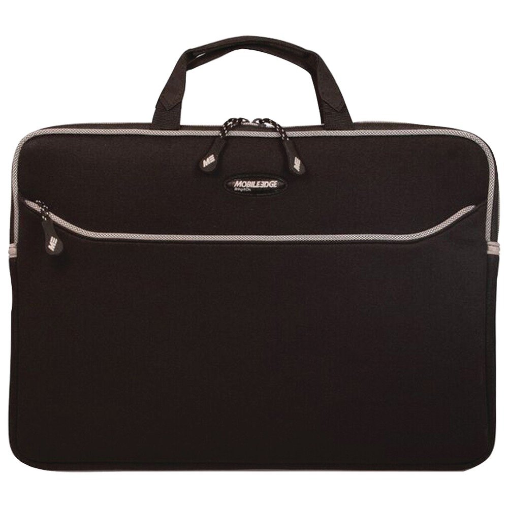 MOBILE EDGE MESSM1-13 13 Inch MacBook & MacBook Pro Sleeve Case - Black Protective Laptop Cover for Travel, Work & School