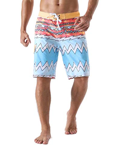 **Men's Quick Dry Swim Board Shorts with Lining - Lightweight & Comfortable for Swimming, Surfing, Beach & Gym Workouts**