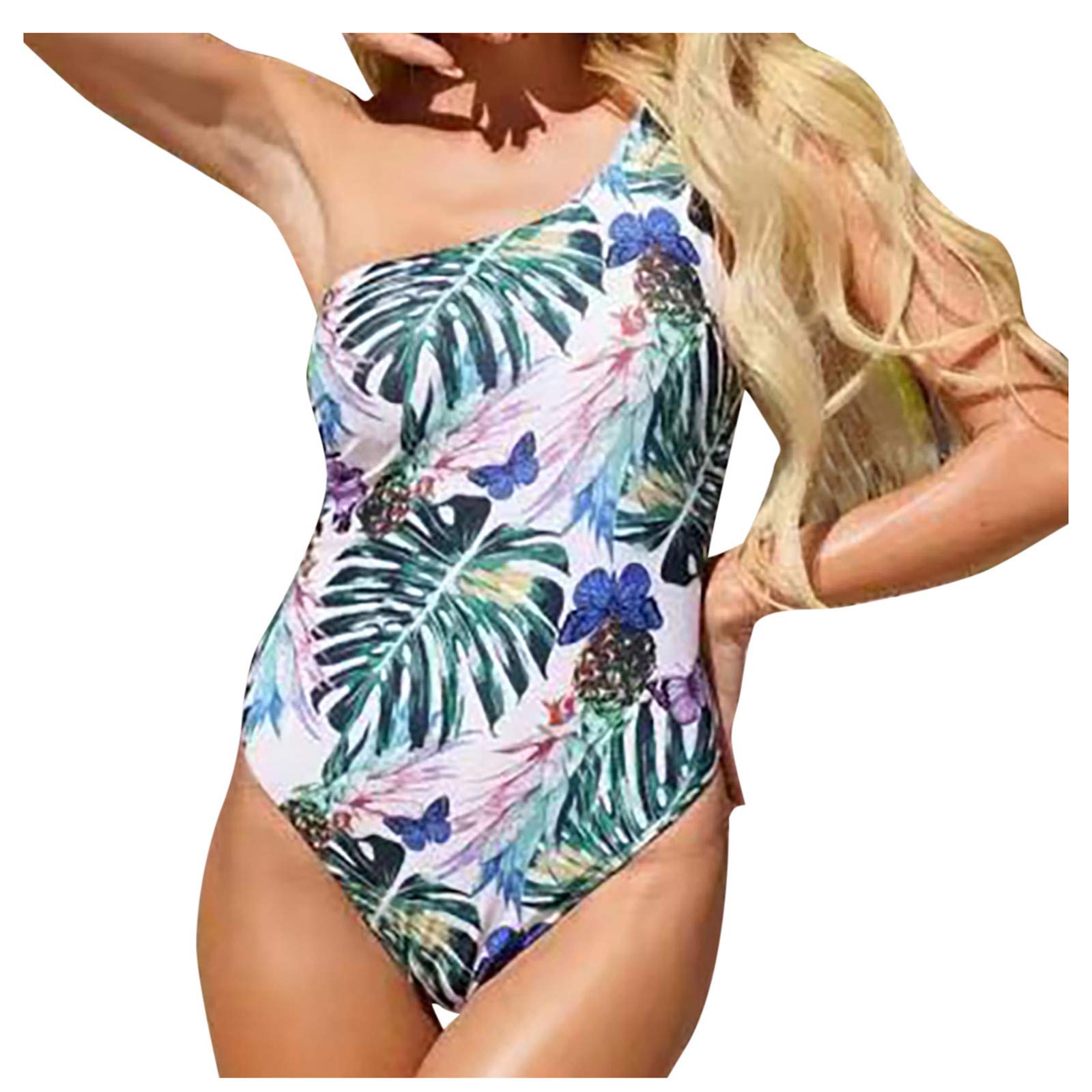 Women's Printed Swimsuit Set - Push Up Bikini & Thong Two Piece Beachwear for Summer Vacation & Pool Party